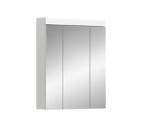 xonox.home Bad Scout X06A9725 - Armadietto a specchio, in bianco lucido, dimensioni: 60 x 79 x 18 cm