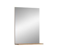 xonox.home Bad Scout X06N3719 - Specchio da parete in rovere di salvia e artisano, ca. 60 x 79 x 18 cm