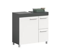 xonox.home Mobile sottolavabo Noah, 65 x 63 x 31 cm, bianco e antracite