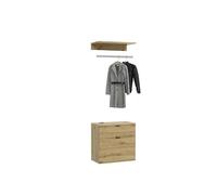 xonox.home X07G2T42, legno di quercia Artisan Nb, ca. 61 x 62 x 34 cm