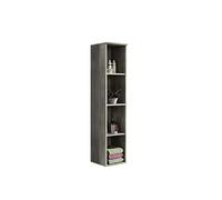 xonox.home York Bad X64B3713, Legno ingegnerizzato, Argento fumé, ca. 30 x 136 x 31 cm