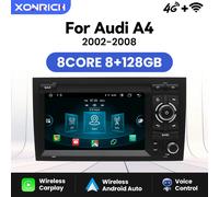 XONRICH Wireless Carplay Android 14 Car Multimedia AutoRadio per Audi A4 B8 B6 B7 S4 B7 B6 RS4 B7 SEAT Exeo IPS Navigation BOSE 4Core 2GB 32GB