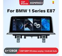 XONRICH Wireless CarPlay Car Radio Player per BMW serie 1 E81 E82 E87 E88 2005-2012 AI Voice Autoradio GPS 8 Core 4G Wifi DSP