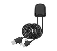 Xoopar Ice-Cable - Cavo di ricarica multi-USB, USB-C, Lightning da 1 metro con trasferimento dati per smartphone Iphone, Samsung, Huawei, Xiaomi, Wiko, LG, tablet - Nero