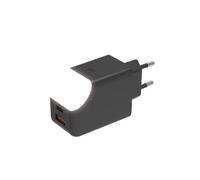 Adattatore da Rete a Doppio Porto Carica Veloce 65W - Porta USB e USB C - Ideale per Caricare Telefono, Tablet e Computer - Con Luce Touch On Off - Xoopar ICE-G Nero