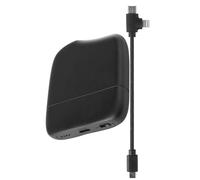 XOOPAR, Powerbank 5000 mAh + cavo Multi Ice-P 28% plastica riciclata, Nero