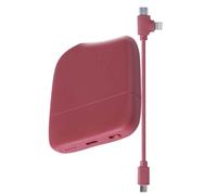 XOOPAR, Powerbank 5000 mAh + cavo Multi Ice-P 28% plastica riciclata, Rosso