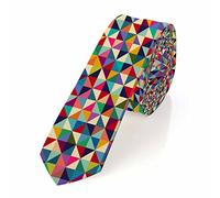 Xoovtka Bandiere nazionali Cravatte da uomo con bandiere del mondo molti paesi cravatta da uomo per uomini adolescenti lavoro lavoro casual festa di nozze, Triangolo colorato., Taglia unica