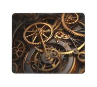 XOPEKVLAWM Tappetino per mouse impermeabile per computer, con base in gomma antiscivolo, con ingranaggi steampunk, tappetino per mouse per computer portatile, ufficio, casa, 25,4 x 30,5 cm
