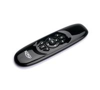 Xoro AMW100 Airmouse with QWERTZ Keyboard and Microphone Black