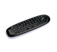 Xoro AMW100 Airmouse with QWERTZ Keyboard and Microphone Black