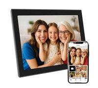 XORO Cornice digitale WiFi da 11 pollici, 1280 x 800 HD, display IPS Touch da 16 GB, rotazione automatica, condividi foto istantaneamente da qualsiasi luogo