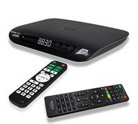 XORO HRS 8830 Comfort - Decoder Ricevitore Digitale Satellitare, HDMI e Scart, Certificato Tivusat HD, DVB-S2 Con Card, Inclusa e 2 Telecomandi 2 in 1, Nero