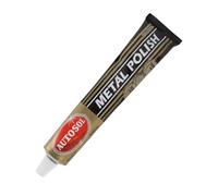 Xotectrix Pasta lucidante per metallo, 75 ml, per la rimozione di ruggine e ossidazione su acciaio, cromo, ottone, rame, alluminio e argento, pasta abrasiva per lucidatura lucida, per gioielli e