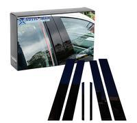 Xotic Tech Pillar Post Side Door Window Cover Trim Pre-Cut Molding Co