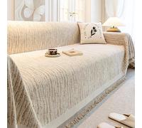 xotoa Copridivano a Tre posti a Forma di L, Spesso e Morbido. Delicato sulla Pelle e Lavabile in Lavatrice(E,180 * 260cm)