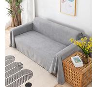 xotoa Copridivano Impermeabile in Nylon da Neve, Rivestimento for mobili AntiGraffio Anti-Gatto Ispessito da 1-3 posti, Adatto a Tutte Le Stagioni(E,180 * 180cm)