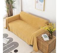 xotoa Copridivano Impermeabile in Nylon da Neve, Rivestimento for mobili AntiGraffio Anti-Gatto Ispessito da 1-3 posti, Adatto a Tutte Le Stagioni(C,180 * 300cm)