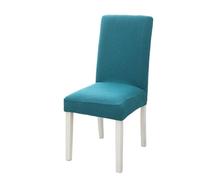 xotoa Coprisedia Elastico Semplice e Moderno, coprisedia monoblocco Spesso for Tavolo da Pranzo e Sedia(BluestoneBlue,4pcs)