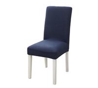 xotoa Coprisedia Elastico Semplice e Moderno, coprisedia monoblocco Spesso for Tavolo da Pranzo e Sedia(PruBlue,4pcs)