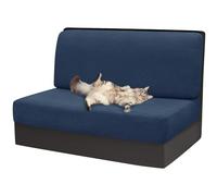 xotoa Copritavolo e coprisedie for Camper - Tessuto Jacquard Elasticizzato, Set da Due Pezzi, Adatti ai sedili dei Camper(Teal,1pcs)