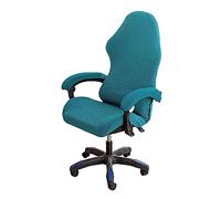 xotoa Set di Fodere for Sedia da Gioco Antiscivolo, Fodere for Sedia da Gioco in Poliestere con Cerniera, 1 Fodero for Sedia + 2 Fodere for braccioli, Lavabili(Blue)