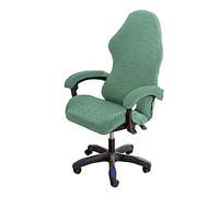 xotoa Set di Fodere for Sedia da Gioco Antiscivolo, Fodere for Sedia da Gioco in Poliestere con Cerniera, 1 Fodero for Sedia + 2 Fodere for braccioli, Lavabili(Green)