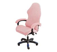 xotoa Set di Fodere for Sedia da Gioco Antiscivolo, Fodere for Sedia da Gioco in Poliestere con Cerniera, 1 Fodero for Sedia + 2 Fodere for braccioli, Lavabili(Pink)