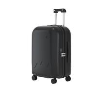 xotoa Valigia da viaggio d'affari con ruote universali, lucchetto a combinazione, trolley ABS+PC, tinta unita, 20-28 pollici, unisex(507obsidianblack,24inch)