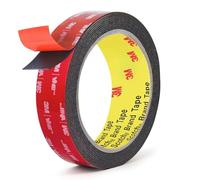 XOUDKE Nastro Biadesivo Extra Forte VHB 5952, Nero Biadesivo Adesivo, Resistenza all'Acqua e alle Alte Temperature, per Auto, Casa e Ufficio (10mm x 3m)