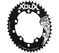 XOUX RAZEN 44T Chainring 1/8" 110/130mm Old School BMX, Black