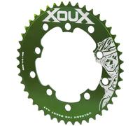 XOUX RAZEN 44T Chainring 3/32" 110/130mm Old School BMX, Green