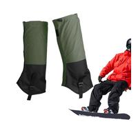 xowwyue Gambali Antisnake,Paragambe Impermeabili per Scarponi da Sci,Coprigamba Avventura Portatile per Neve Esterno Donna Uomo Inverno Escursionismo Caccia Arrampicata Estate | Unisex Estivo Donna e