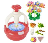 xowwyue Kit per Creare Bouquet di Fiori, Kit Fiorito, Attività Manuale Educativa con Decorazioni Artigianali per Progetti Creativi Feste Matrimoni Lauree Casa Giardino Bambine A 4-12 Anni