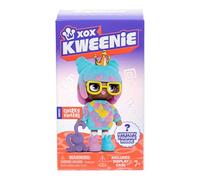Xox Kweenie Quirky Kweens Series Premium Figurine e vetrina, 10 cm di altezza, circa 10 cm, giocattolo artistico da collezione, 13 da collezionare, inclusa edizione limitata, confezionato cieco, ogni
