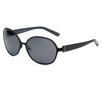 XOXO Autentico Designer Polarizzati Donna Sole Capri IN Nero Grigio 59 MM