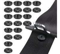 XOXVURI 10 Paia Car Seat Belt Buttons Universal Car Seat Belt Clip Plastic Button Clip Pulsante Blocca Cintura Sicurezza Auto Suitable For Seat Belt For All Types Of Cars