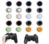 XOXVURI 20 Pezzi Grip Rubber Joystick Caps Silicone Buttons Protective Cover Game Controller For Ps5/Ps4/Ps3 Accessories Analogue Cap Joystick Pad Controller For Xbox One/Xbox 360/Series X/S