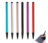XOXVURI 6 Pezzi Black Stylus Pens For Touchscreen Penna Per Tablet High Precision Capacitive Stylus For All Universals Universal With Fine Tip For Ipad Mobile Phone Samsung/Tablet And Other