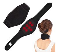 XOXVURI Neck Support, Neck Collar, Self-Heating Neck Pad Belt For Sleeping And Sedentary, Neck Support With Self-Heating Magnets And Tourmaline Adjustable Collar