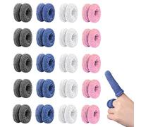 XOXVURI Pack Of 20 Tubular Bandages First Aid For Fingers Tubular Finger Bandages Cribs For Fingers Companions White Blue Nero Rosa Bandages For Sprain And Swelling Of Fingers