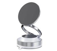 XOYHFQ Vipbugo Phone Holder, 360 Adjustable Vacuum Magnetic Phone Holder, Vacuum Adsorption Magnetic Bracket, Rotatable/Foldable/Super Strong Suction for All Smooth Surfaces (B)
