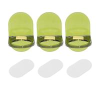 XoYixoYi 3PCS Flavor Cartridge Holder Water Cup Filter and Soap Bottle Wall Mounted Organizer Rack per Bagno Cucina