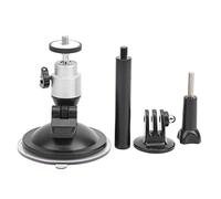 XoYixoYi Accessorio adattatore per montaggio su staffa per supporto per auto portatile per ACTION nero