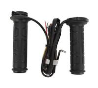 XoYixoYi Manopole per manubrio riscaldate per moto, resistenti all'acqua, DC12 V, in gomma, con temperatura regolabile