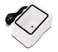XOYIXOYI Scanner per codici a barre, decodifica rapida, lettura accurata, codici a barre 1D/2D, posizionamento desktop, materiale ABS, per un uso aziendale efficiente