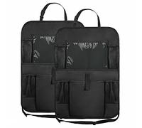 XoYixoYi Supporto per organizer per sedile posteriore per auto con supporto per tablet touch screen Borsa da viaggio multitasche per accessori per auto