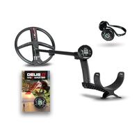 XP DEUS II WS6 Master: metal detector, piastra FMF 28 cm e cuffie WS6 | Configurazione ultraleggera, cuffie/unità senza fili WS6, piastra FMF 28 cm, asta telescopica a S (DEUS2-28FMFWS6)