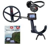 XP ICON X Metal Detector Con Cuffie WSAST Lite Carbon Wireless FMF