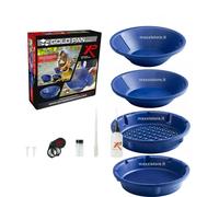 XP Metal Detector Kit GOLD PAN PREMIUM batee batea setaccio ricerca oro + Access